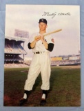 Extremely Rare 1953 Dormand Mickey Mantle Oversized 9x11