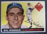 1955 Topps #187 Gil Hodges Baseball Card