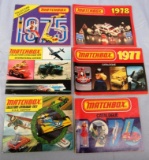 Vintage 1973, 1974, 1975, 1976, 1977, 1978 Matchbox Lesney Catalog Booklets