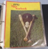 Vintage Estate Album Full of Detroit Tigers Collectibles. Yearbooks, Photos & More