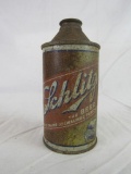 Antique Schlitz Cone Top Beer Can