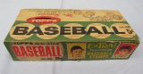 1962 Topps Baseball Empty Wax Pack Display Box!