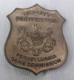 Antique Pennsylvania Game Commision Deputy Protector Badge