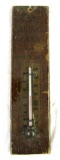 Antique State Savings Bank (Fowler, MI) Wooden Advertising Thermometer 11