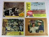 USMC Movie Group of (4) Vintage Lobby Cards