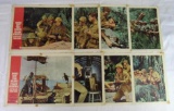 USMC Group of (8) 1965 WWII Movie Lobby Cards