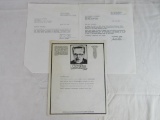 Forry Ackerman Group of (3) Correspondence Letters
