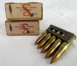 (2) Full Boxes German WWII Proofed 8mm Boxes