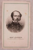 Civil War Engraving CDV CSA General