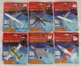 Rare Lot (6) 1977 Matchbox Skybusters Diecast Planes MOC w/ Air Force One