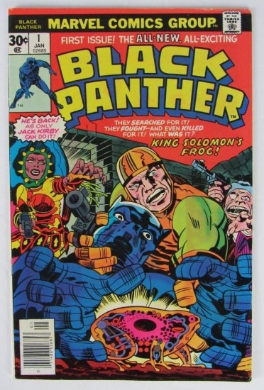 Black Panther #1 (1977) Bronze Age Key 1st Issue/ Jack Kirby Marvel