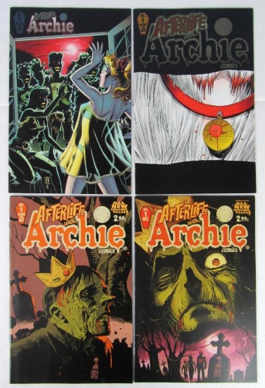 Afterlife With Archie #1 (2013) Cover A + 3 different Variant Covers