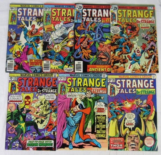 Strange Tales #182, 183, 184, 185, 186, 187, 188 (1975) Marvel Bronze Age