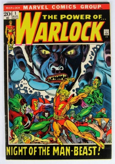 Warlock #1 (1972) Key 1st Issue Nice