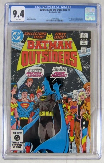 Batman and The Outsiders #1 (1983) Key 1st Issue CGC 9.4