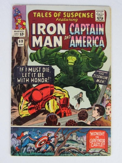 Tales of Suspense #69 (1965) Silver Age Iron Man/ 1st Titanium Man