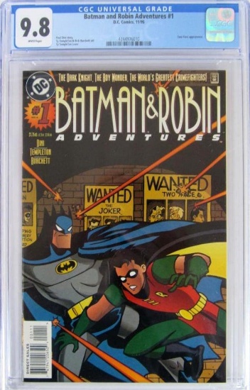 Batman & Robin Adventures #1 (1995) Key 1st Issue/ DC Animated Series CGC 9.8