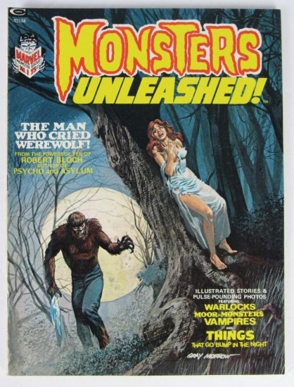 Monsters Unleashed #1 (1973) Marvel Horror/ Stan Lee!