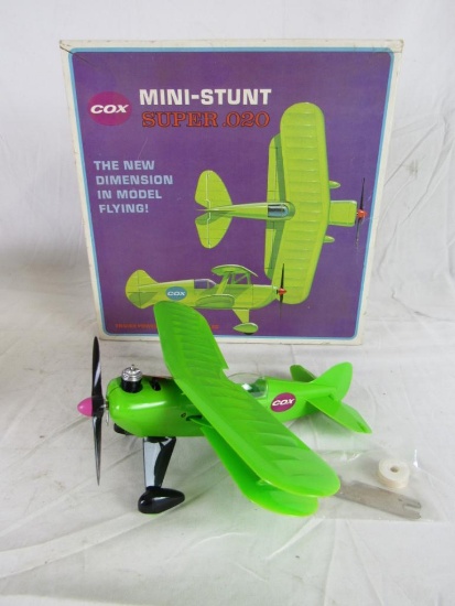 Vintage Cox Gas Engine Mini-Stunt Super .020 Airplane MIB