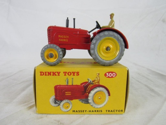 Antique Dinky Toys #300 Massey-Harris Tractor MIB