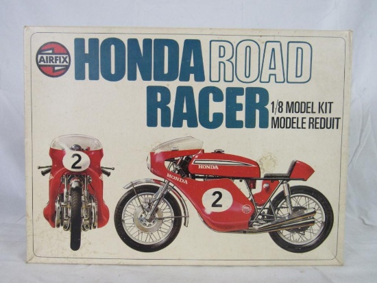 Vintage Airfix 1:8 Scale Honda Road Racer Motorcycle Model Kit