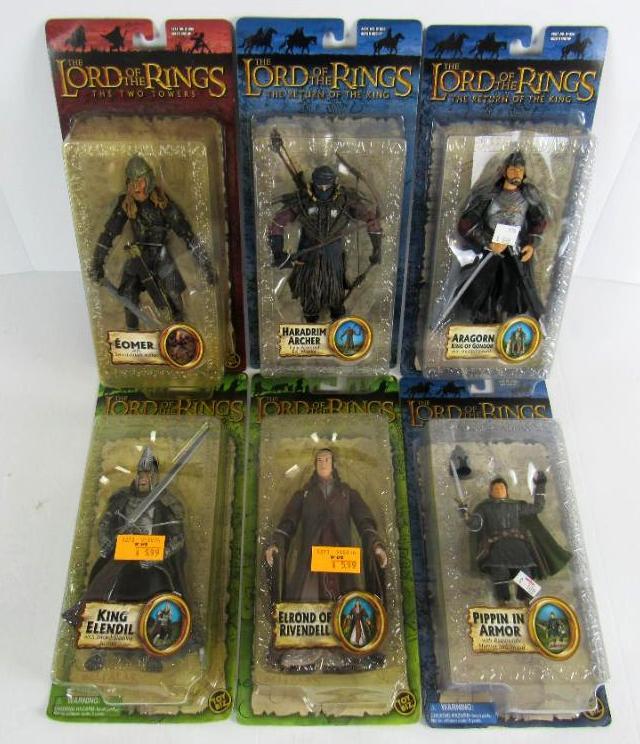 TOYBIZ トイビズ ロード・オブ・ザ・リング 王の帰還 6体set Lot (6) Toybiz Lord of the Rings 6