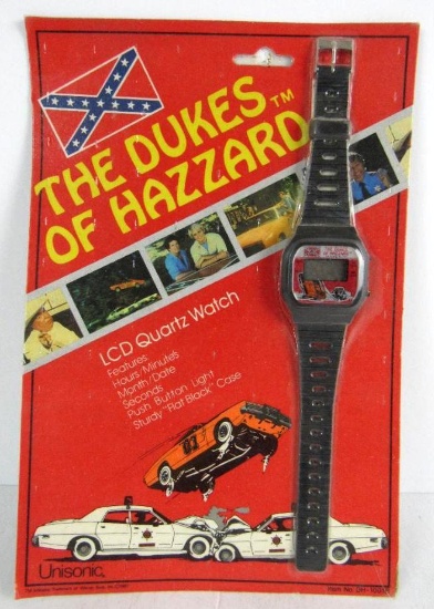 Vintage 1981 Dukes of Hazzard Digital Wristwatch Sealed