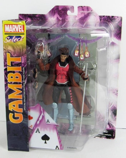 Gambit Deluxe 7" Figure- Marvel Select/ Diamond Select