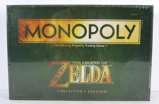 Legend of Zelda - Monopoly Collector Edition Board Game Sealed