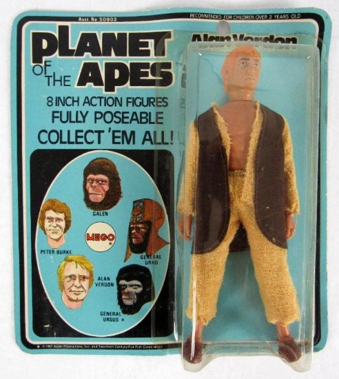 Vintage 1974 Mego Planet of the Apes Alan Verdon 8" Figure Sealed MOC
