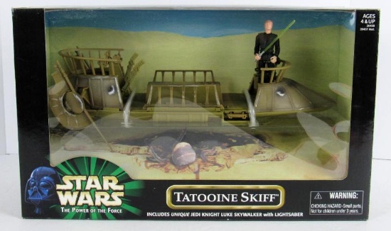 Star Wars POTF (1999) Tatooine Skiff Vehicle Sealed MIB