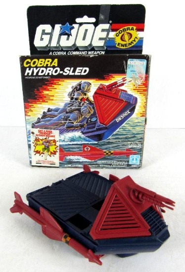Vintage 1986 GI Joe Cobra Hydro-Sled Complete in Original Box