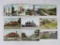 Lot (Approx. 40) Antique Michigan Train Depot Postcards
