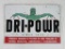Vintage Dri-Powr Automotive Display Metal Rack Sign (Genie Graphics)