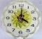 Excellent Vintage General Electric Borden's Dairy Elsie the Cow Advertising Wall Clock