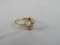 Beautiful Signed 10 kt Gold & Pearl Ladies Ring