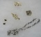 Beautiful Lot of 14 Kt Gold Jewelry. Chain, Pendants, Earrings