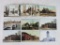 Lot (Approx. 75) Antique Michigan Train Depot Postcards