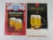 Lot (2) Vintage Easel Back Signs. 1979 Budweiser & 1981 Michelob