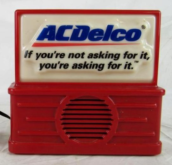 Rare Vintage AC Delco "Logo-Top" Lighted Electric Radio