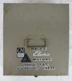 Vintage GM Delco Electric Motors Terminal Plate Assembly Kit