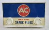 RARE AC Fire Ring Spark Plug Admiral Tube Radio (Working)