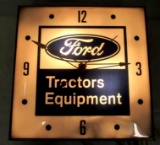 Outstanding Ford Tractors Equipment Light Up Pam Clock