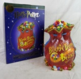 Outstanding 2001 Warner Bros. Harry Potter Bertie Botts Every Flavor of Beans Cookie Jar MIB