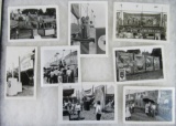 Lot (8) Assorted 1950's-60's Circus Sideshow Black & White Photos