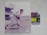 Jim Bunning Signed Detroit Tigers 8x10 Photo JSA COA Hall Of Famer/ Senator