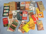 Large Lot of Vintage 1970's Farmer's Pocket Notebooks and Seed Manuals & Pamphlets
