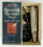 Early Goodrich Tire Repair Plugs Kit in Original Box