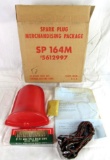 NOS Vintage AC Spark Plug (Flint, MI) Bell Christmas Light Kit