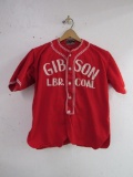Authentic Antique Gibson Coal Rawlings Baseball Complete Uniform